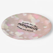 Erstellen Sie Ihre eigenen Pappteller (Schrägansicht)