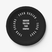 Erstellen Sie Ihre eigenen Pappteller (Vorderseite)