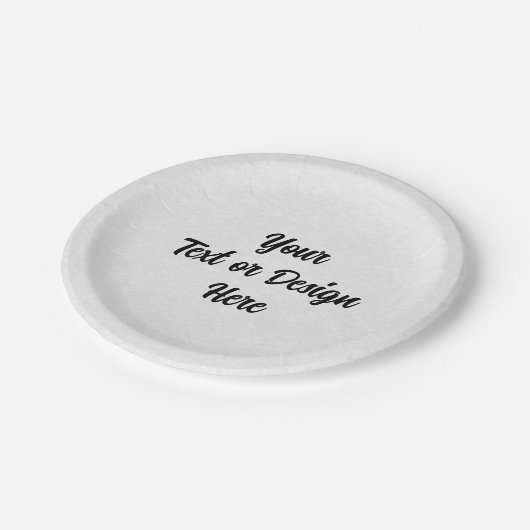 Erstellen Sie Ihre eigenen Pappteller (Schrägansicht)