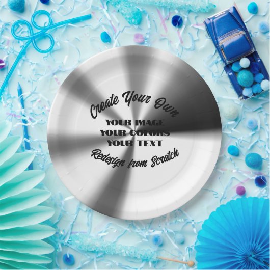 Erstellen Sie Ihre eigenen Pappteller (Party)