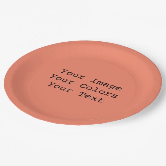 Erstellen Sie Ihre eigenen Pappteller (Schrägansicht)