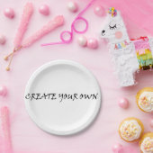 Erstellen Sie Ihre eigenen Pappteller (Party)