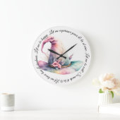 Erstellen Sie Ihre eigenen pastellfarbenen Rainbow Große Wanduhr (Zuhause)