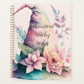 Erstellen Sie Ihre eigenen pastellfarbenen Rainbow Planer (Vorderseite)