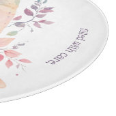 Erstellen Sie Ihre eigenen pastellfarbenen Rainbow Schneidebrett (Ecke)