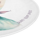 Erstellen Sie Ihre eigenen pastellfarbenen Rainbow Schneidebrett (Ecke)