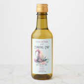 Erstellen Sie Ihre eigenen pastellfarbenen Rainbow Weinetikett (Vorderseite)