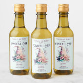 Erstellen Sie Ihre eigenen pastellfarbenen Rainbow Weinetikett (Flaschen)