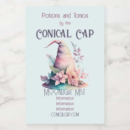 Erstellen Sie Ihre eigenen pastellfarbenen Rainbow Weinetikett (Einzelnes Label)