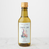 Erstellen Sie Ihre eigenen pastellfarbenen Rainbow Weinetikett (Vorderseite)