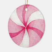 Erstellen Sie Ihre eigenen Peppermint Candy Weihna Keramik Ornament (Links)