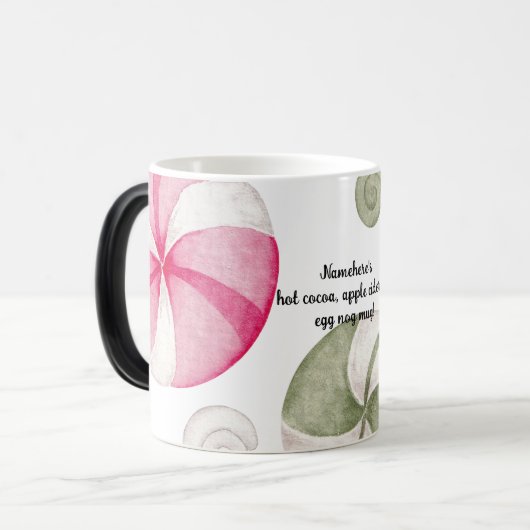 Erstellen Sie Ihre eigenen Peppermint Candy Weihna Verwandlungstasse (Vorderseite Links)