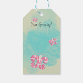 Erstellen Sie Ihre eigenen Peppermint-Schmetterlin Geschenkanhänger (Rückseite)