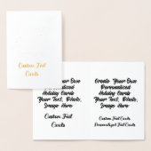 Erstellen Sie Ihre eigenen Personalisierten, benut Folienkarte (Anzeige)