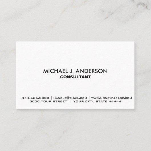 Erstellen Sie Ihre eigenen Personalisierten, mehrf Visitenkarte (Vorderseite)