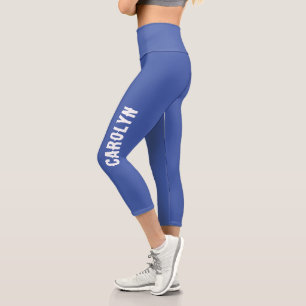 Erstellen Sie Ihre eigenen Personalisierten Namen  Capri Leggings