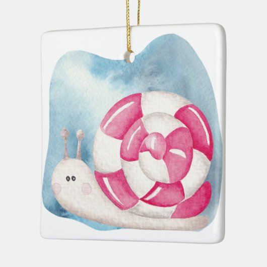 Erstellen Sie Ihre eigenen Pfefferminz Candy Snail Keramikornament (Links)