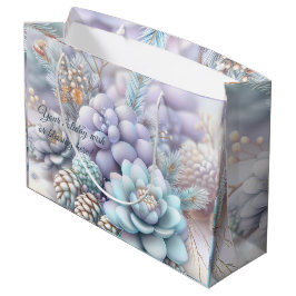 Erstellen Sie Ihre eigenen Pinecones & Succules Pa Große Geschenktüte