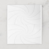 Erstellen Sie Ihre eigenen Platzkarte (Außenseite Aufgefaltet)