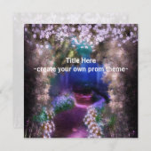 Erstellen Sie Ihre eigenen POROM-Einladungen Einladung (Vorne/Hinten)