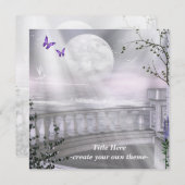 Erstellen Sie Ihre eigenen POROM-Einladungen Einladung (Vorne/Hinten)