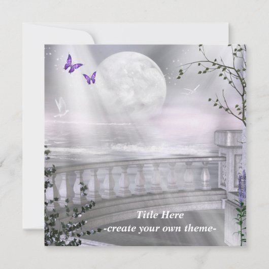 Erstellen Sie Ihre eigenen POROM-Einladungen Einladung (Vorderseite)