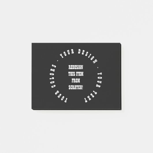 Erstellen Sie Ihre eigenen Post-it Klebezettel (Vorderseite)