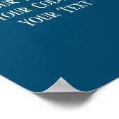 Erstellen Sie Ihre eigenen Poster (Ecke)