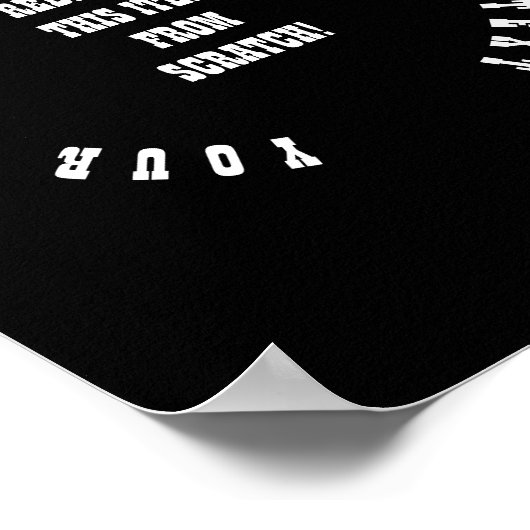 Erstellen Sie Ihre eigenen Poster (Ecke)