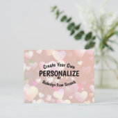 Erstellen Sie Ihre eigenen Postkarte (Stehend Vorderseite)