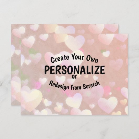 Erstellen Sie Ihre eigenen Postkarte (Vorne/Hinten)