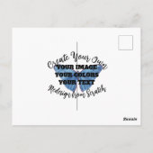 Erstellen Sie Ihre eigenen Postkarte (Rückseite)