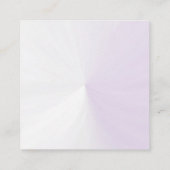 Erstellen Sie Ihre eigenen Quadratische Visitenkarte (Rückseite)