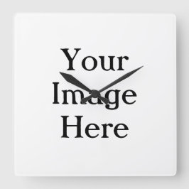 Erstellen Sie Ihre eigenen Quadratische Wanduhr