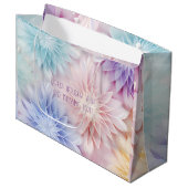 Erstellen Sie Ihre eigenen Rainbow Weihnachten-Blu Große Geschenktüte (Vorderseite Schrägansicht)