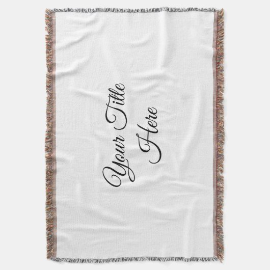 Erstellen Sie Ihre eigenen - Randblanken Decke (Vorderseite Vertikal)