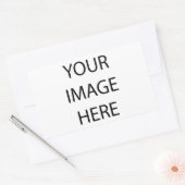 Erstellen Sie Ihre eigenen Rechteckiger Aufkleber (Umschlag)