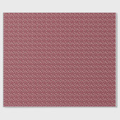 Erstellen Sie Ihre eigenen Red & Gold Snowflakes & Geschenkpapier (Flach)