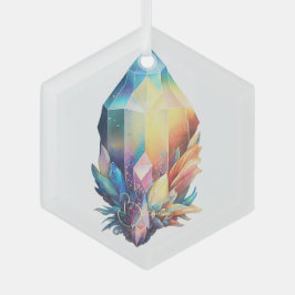 Erstellen Sie Ihre eigenen Regenbogenkristalle Ornament Aus Glas