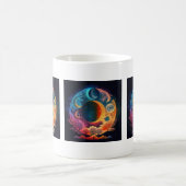 Erstellen Sie Ihre eigenen Regenbogenmonde & -berg Verwandlungstasse (Mittel)