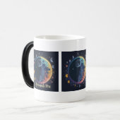 Erstellen Sie Ihre eigenen Regenbogenmonde Verwandlungstasse (Vorderseite Links)