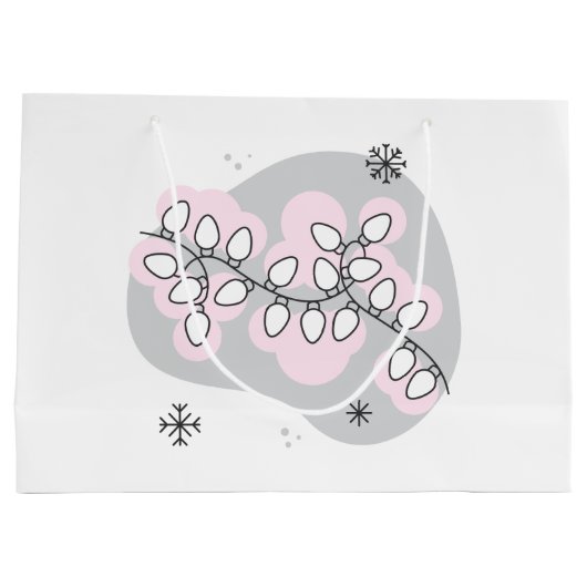 Erstellen Sie Ihre eigenen Retro-String Lichter We Große Geschenktüte (Rückseite)