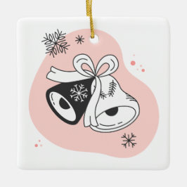 Erstellen Sie Ihre eigenen Retro Weihnachtsglocken Keramikornament