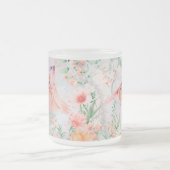 Erstellen Sie Ihre eigenen romantischen Frühlingsv Mattglastasse (Mittel)