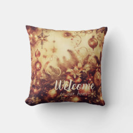 Erstellen Sie Ihre eigenen romantischen Gold Weihn Kissen