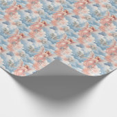 Erstellen Sie Ihre eigenen romantischen Vintagen r Geschenkpapier (Ecke)