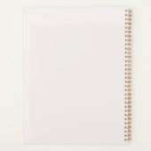 Erstellen Sie Ihre eigenen rosa Pentagramm-Blume Planer (Rückseite)