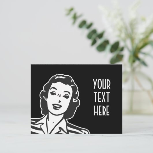 ERSTELLEN SIE IHRE EIGENEN RÜCKSTÄNDE-SCHILDERN FÜ POSTKARTE (Stehend Vorderseite)