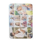 Erstellen Sie Ihre eigenen Rundecken 12 FotoCollag Badematte (Vorderseite Vertikal)