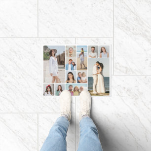 Erstellen Sie Ihre eigenen Rundecken 12 FotoCollag Fußmatte